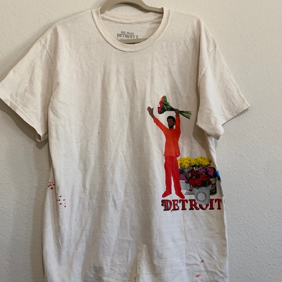 Big Sean Detroit 2 Merch T-Shirt! Size Large, Wake Up and Smell the Roses Gear - Picture 1 of 2